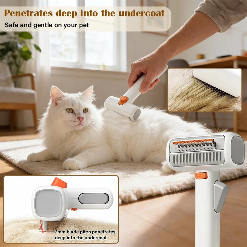 š„2026 SALE - 2-IN-1 Pet Self-Detangling & Grooming Comb - Image 4