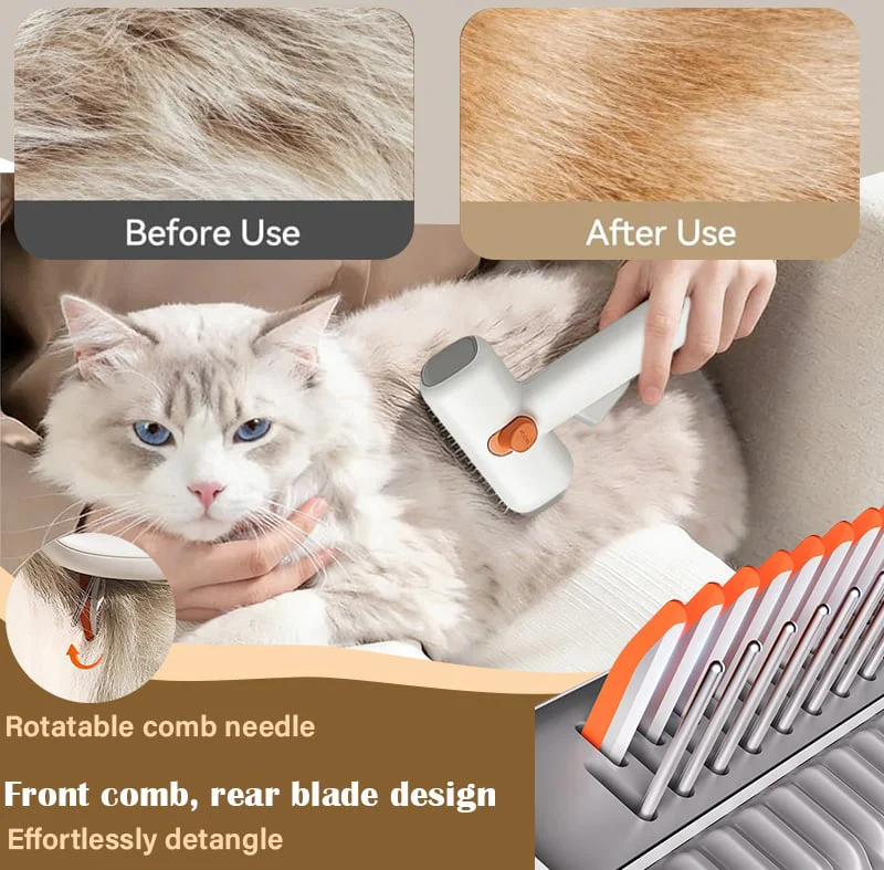 š„2026 SALE - 2-IN-1 Pet Self-Detangling & Grooming Comb - Image 5