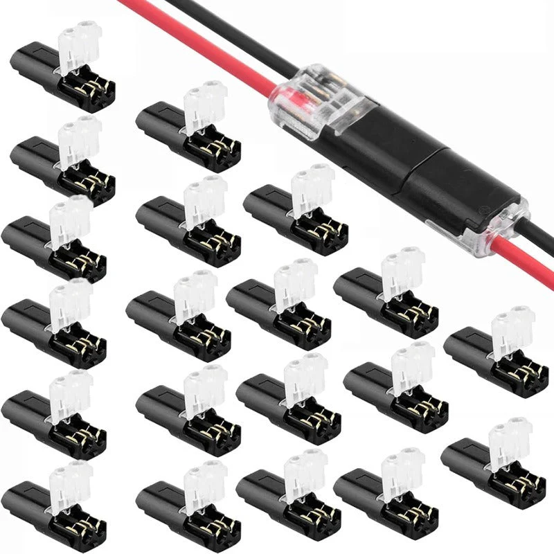 🔥🎄 Christmas Time Limited Offer -🔌2-Pin Solderless Wire Connector – Compact Plug for LED Strips & 18–22 AWG Cables - Image 13