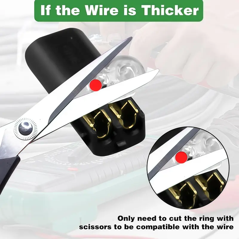 🔥🎄 Christmas Time Limited Offer -🔌2-Pin Solderless Wire Connector – Compact Plug for LED Strips & 18–22 AWG Cables - Image 8