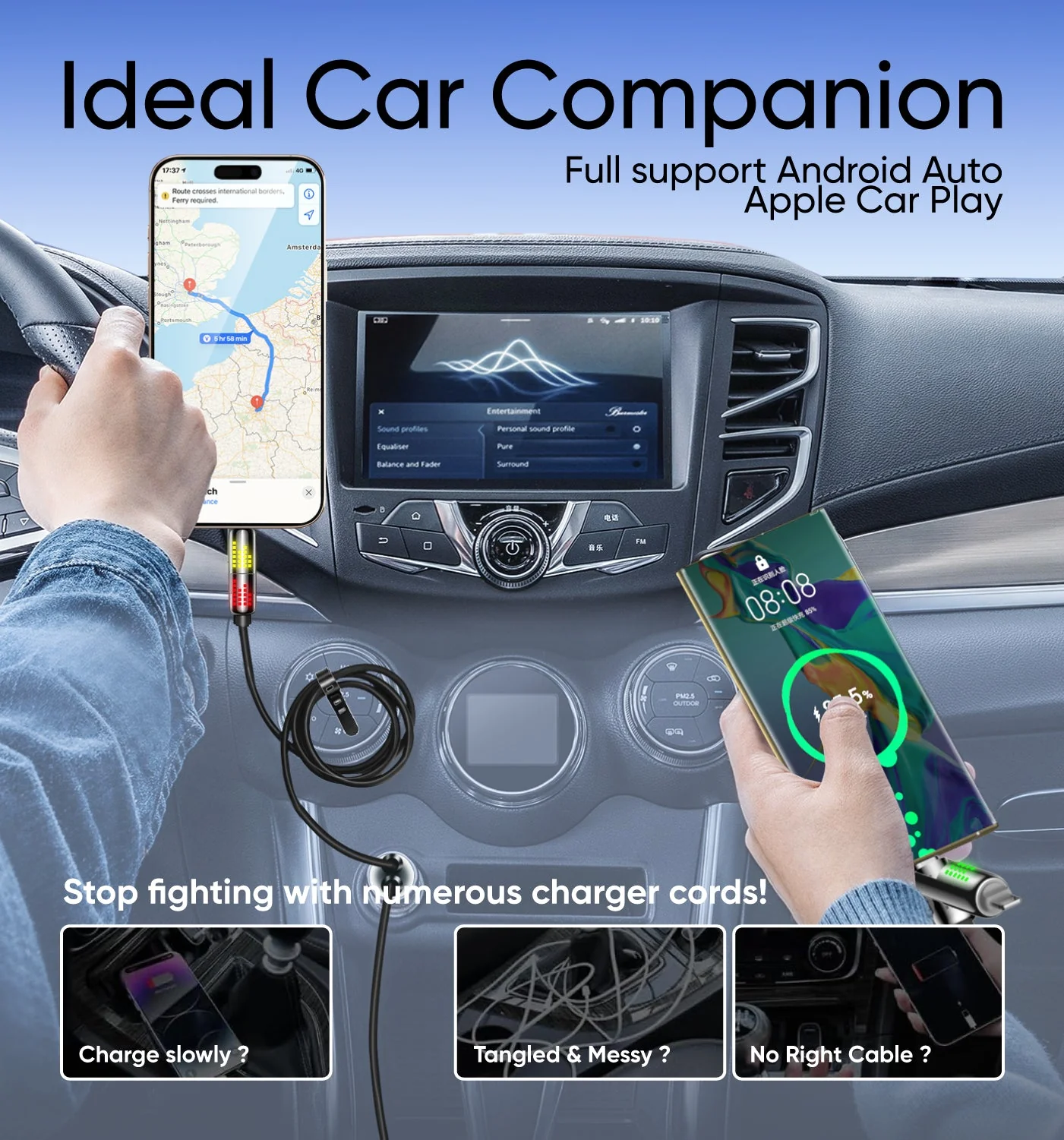 🔥240W 4-in-1 USB Fast Charging Cable - Image 6