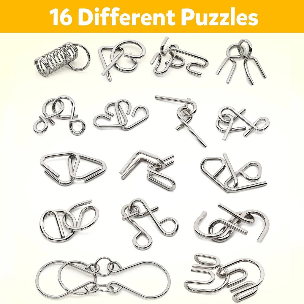🔥The Best Gift🎁 Metal Montessori Puzzle Solving - Image 12