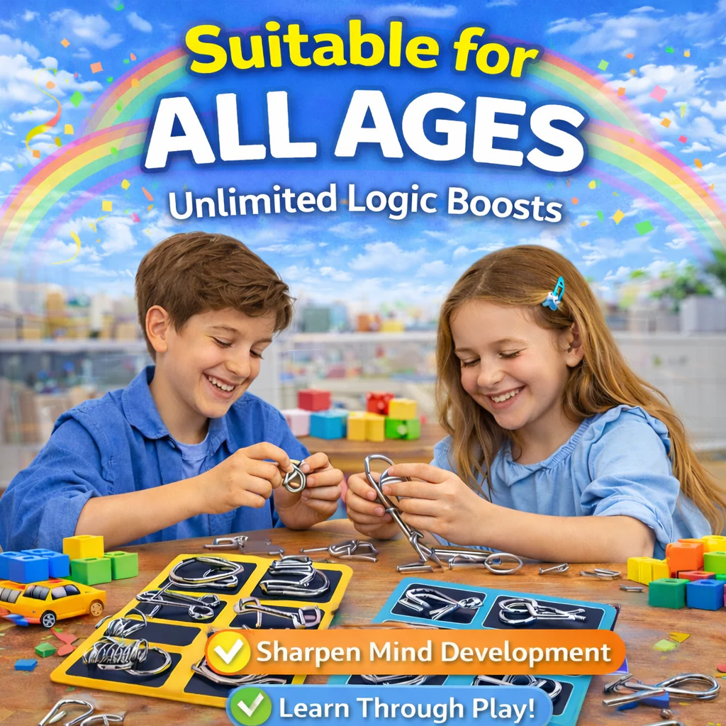 🔥The Best Gift🎁 Metal Montessori Puzzle Solving - Image 8