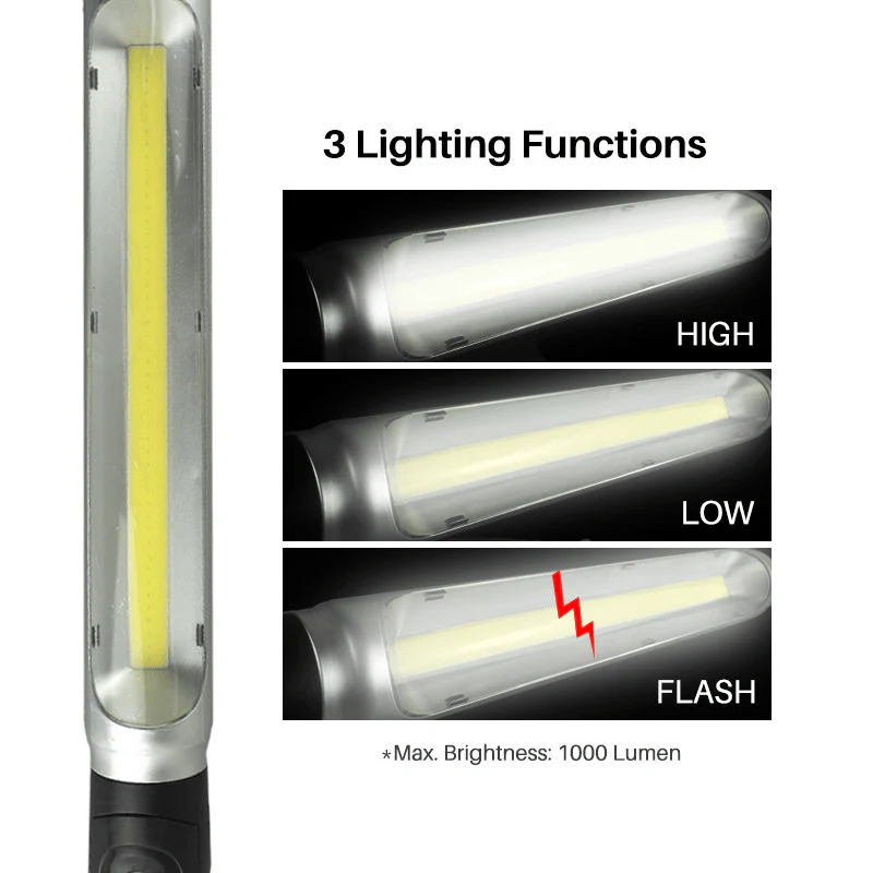 🔥🔦3000 Lumens Rechargeable Work Light - Image 8