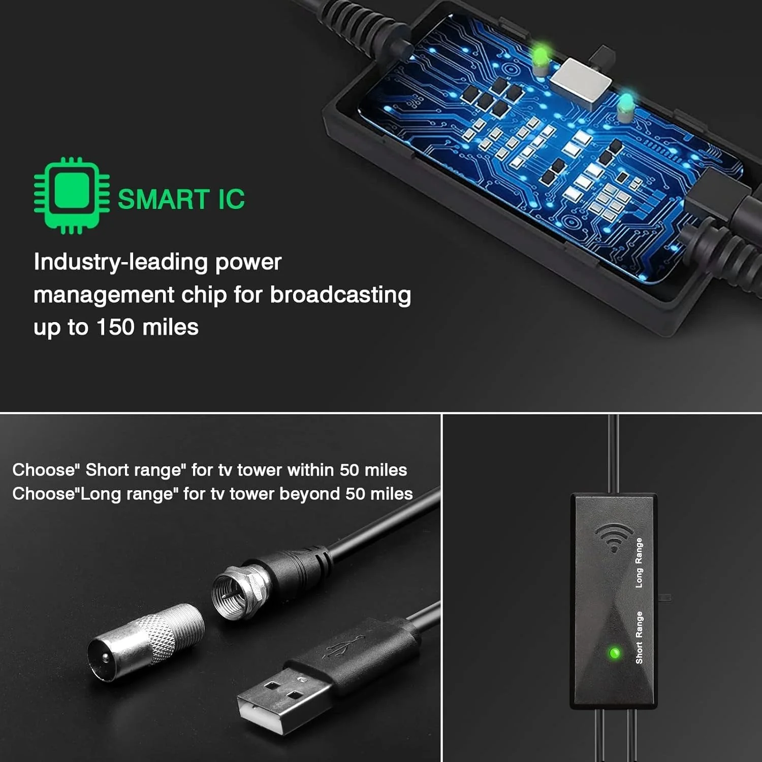 4K HDR TV Antenna - 1000+ Miles Long Range - Image 4