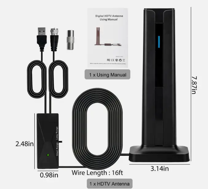 4K HDR TV Antenna - 1000+ Miles Long Range - Image 9