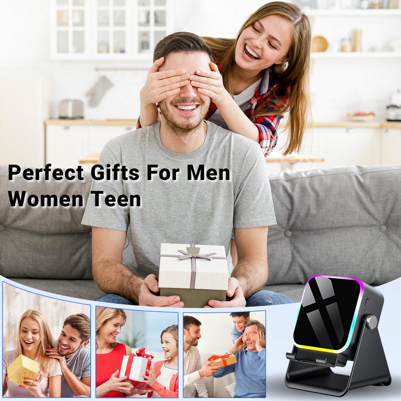 🎶📱 5-in-1 Wireless Induction Bluetooth Speaker with Adjustable Phone Stand - Image 8