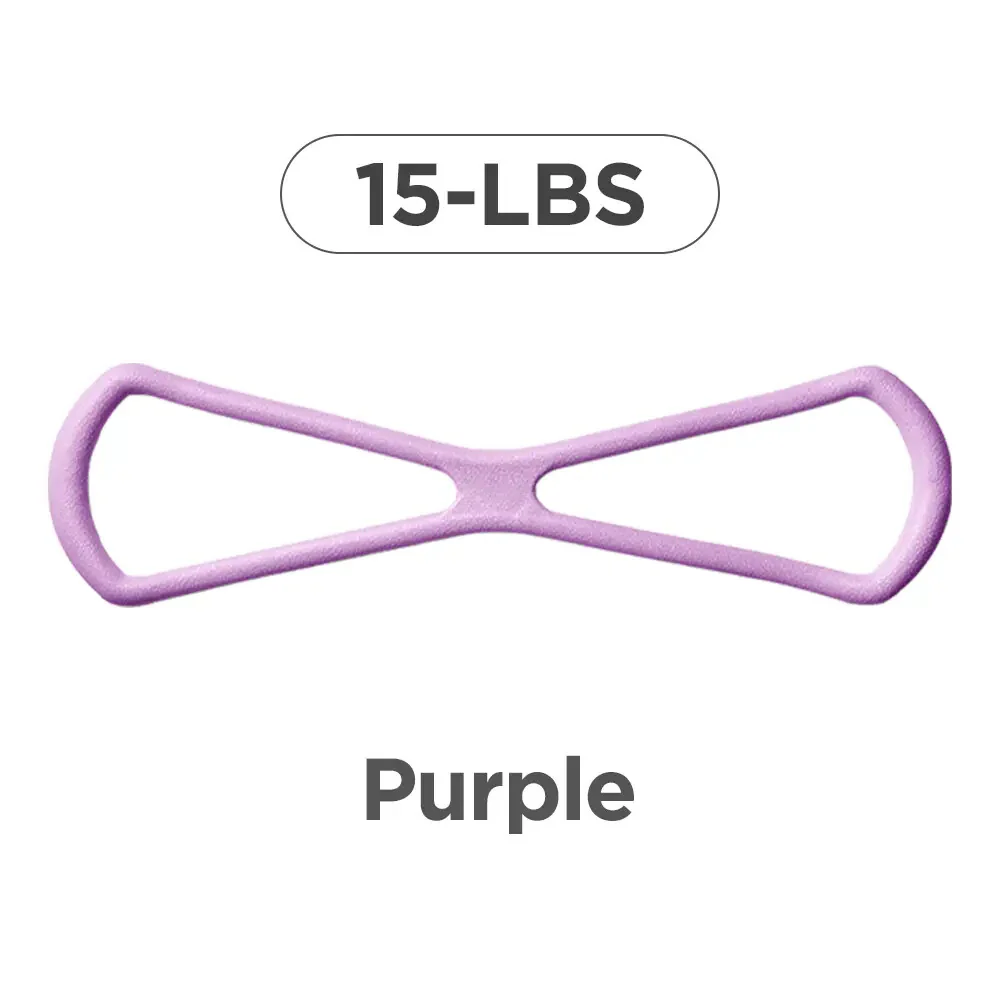 8-Shape Resistance Band 💪 with Comfort Massage Grip - Image 11