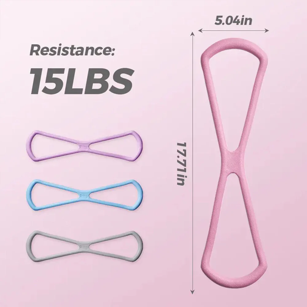 8-Shape Resistance Band 💪 with Comfort Massage Grip - Image 7