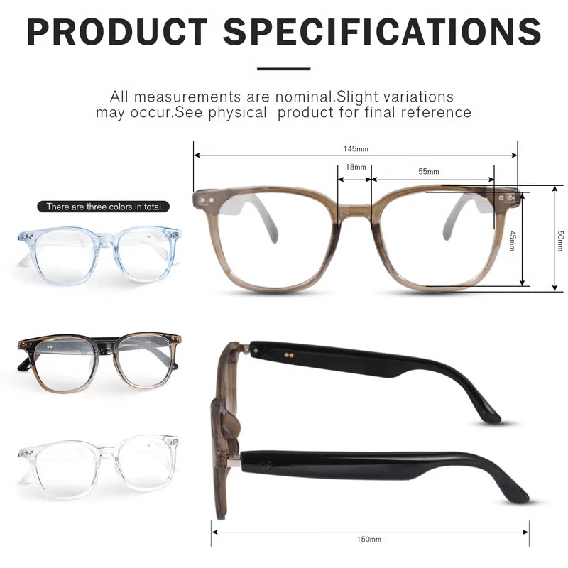 🔥 AI Interpretation Smart Glasses🕶️164-Language Translation, Photochromic Lenses, AI Chat & Hands-Free Audio - Image 13
