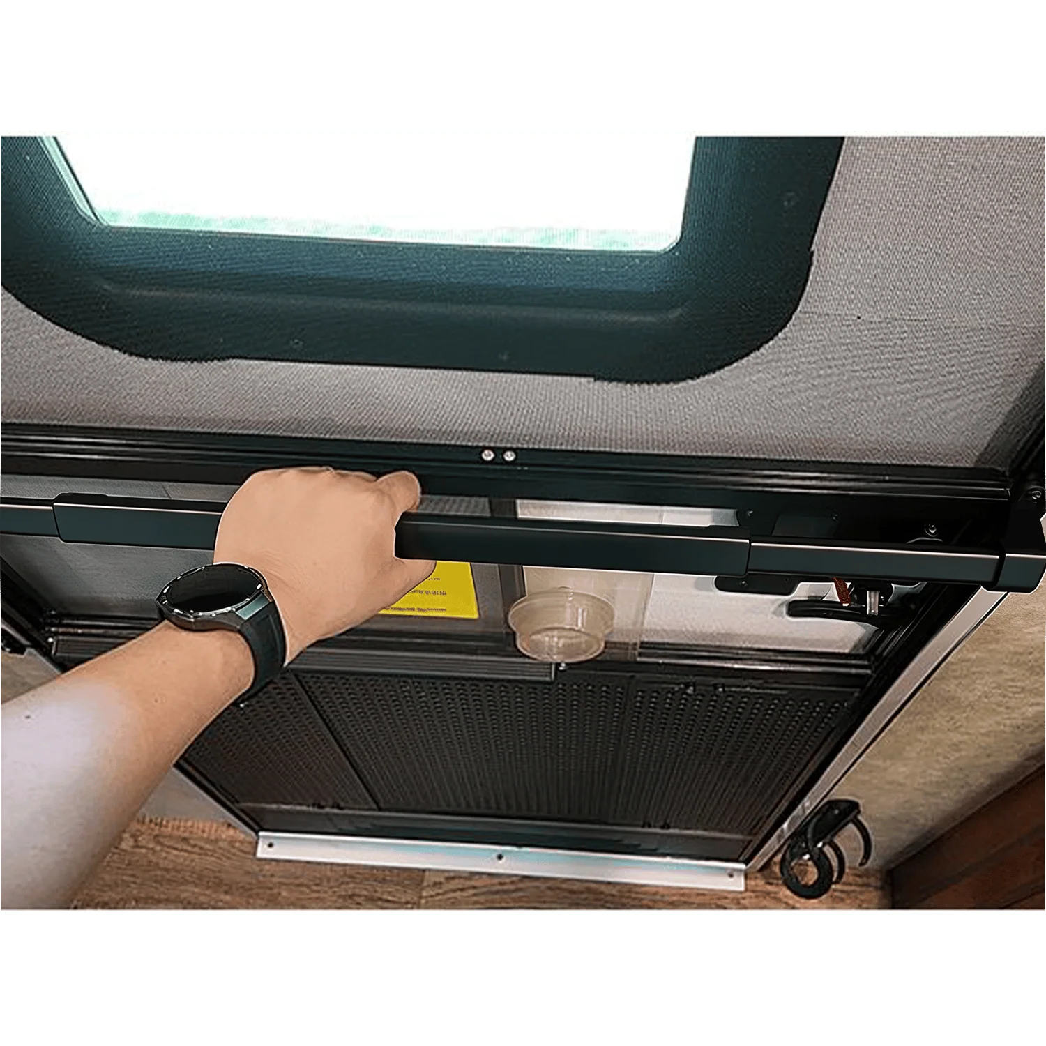 🚗Aluminum RV Screen Door Handle Bar - Image 4