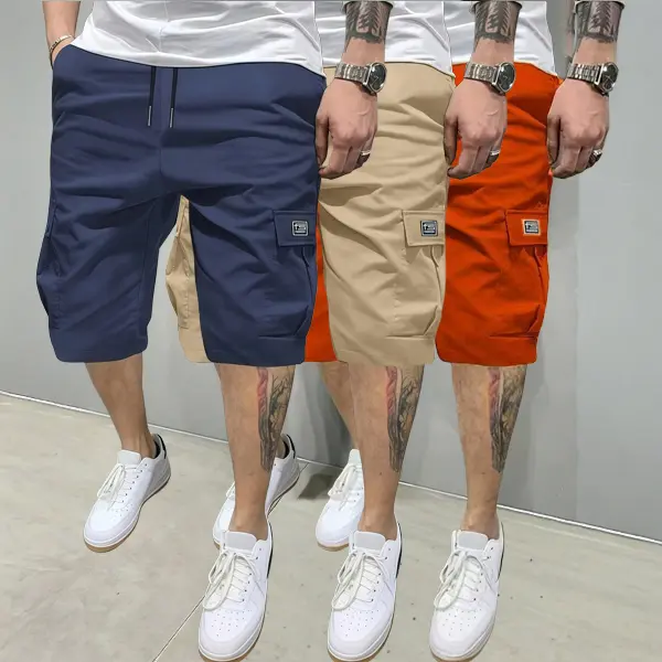 🔥Men’s Summer Lightweight 3-Pack Cargo Shorts with Multiple Pockets - Image 7