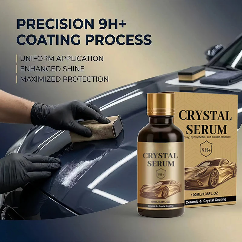 💎 Buy 3 Get 2 Free!💝Ceramic Car Coating Kit - Deep Gloss, 9H+ Hardness & Extreme Hydrophobic Sh - Image 2