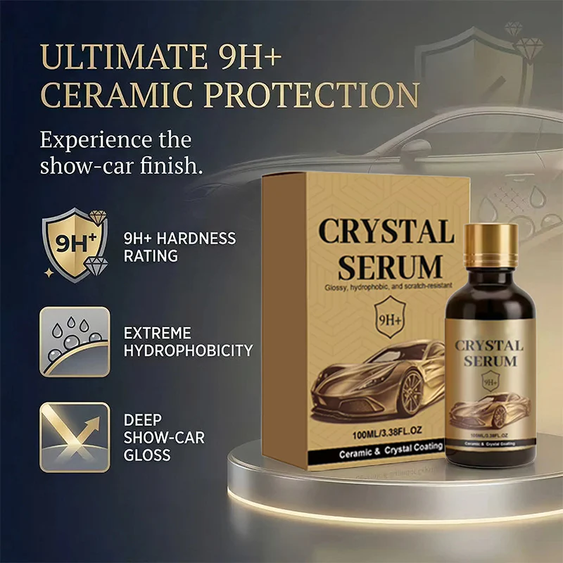 💎 Buy 3 Get 2 Free!💝Ceramic Car Coating Kit - Deep Gloss, 9H+ Hardness & Extreme Hydrophobic Sh - Image 7