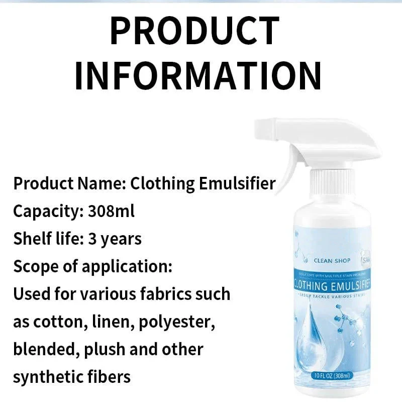 🔥Clothing emulsifier, Non-Ionic Laundry Pre-Treatment - Your Go-To Laundry Cleaner✨ - Image 7