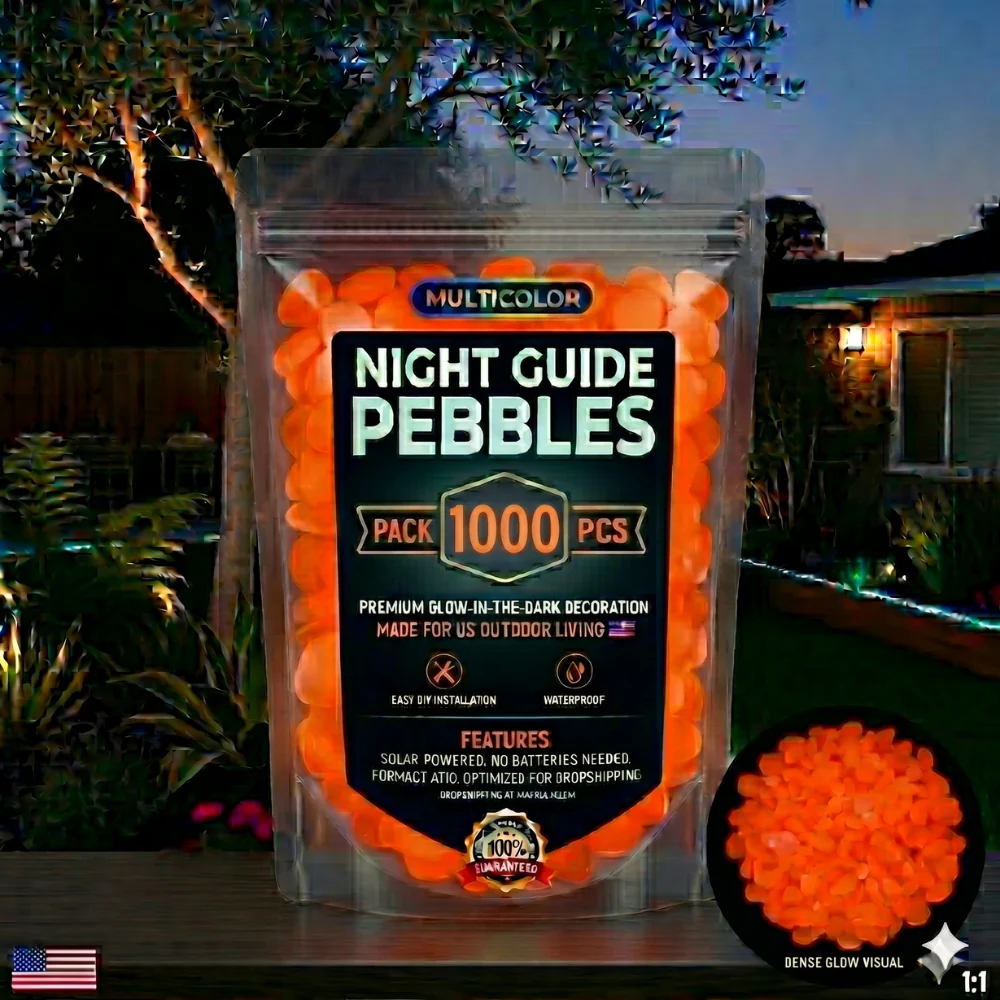 💥LAST DAY SALE 50%OFF💥🌈Colorful Glow-in-the-Dark Garden Stones - Image 12
