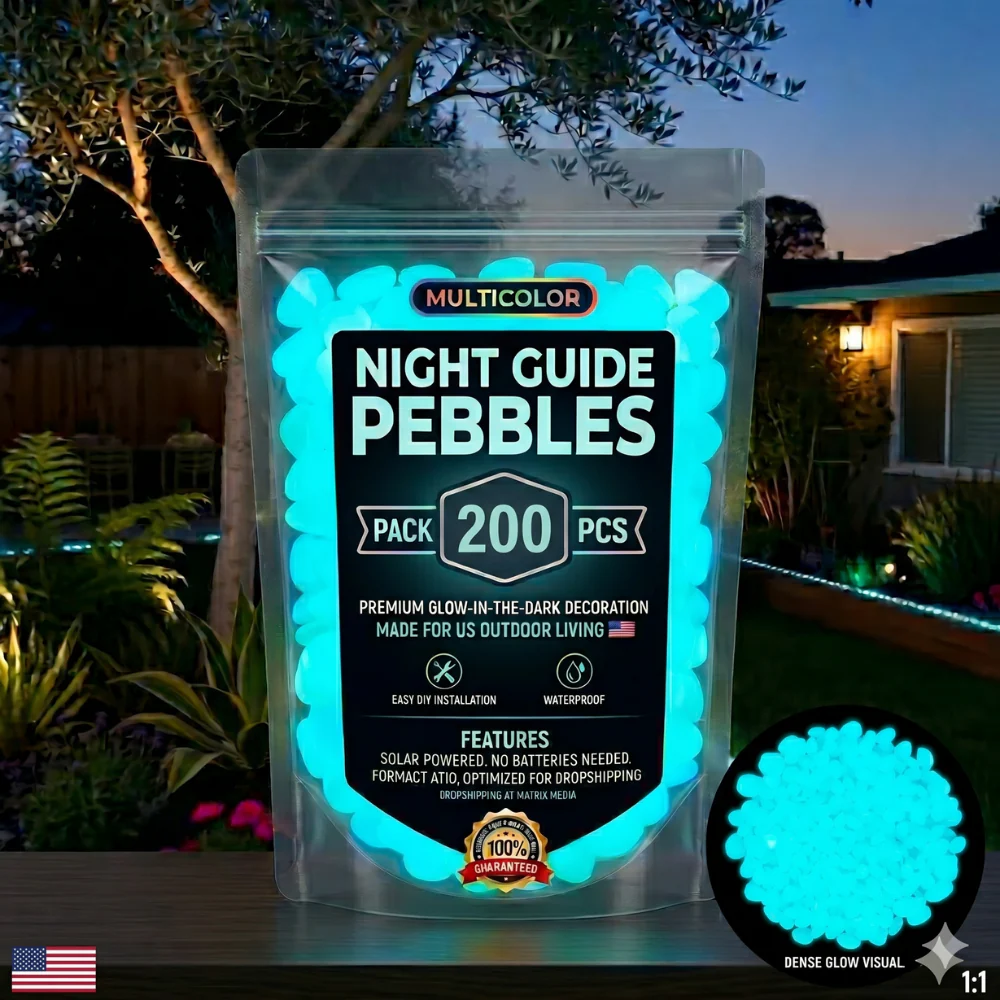 💥LAST DAY SALE 50%OFF💥🌈Colorful Glow-in-the-Dark Garden Stones - Image 13