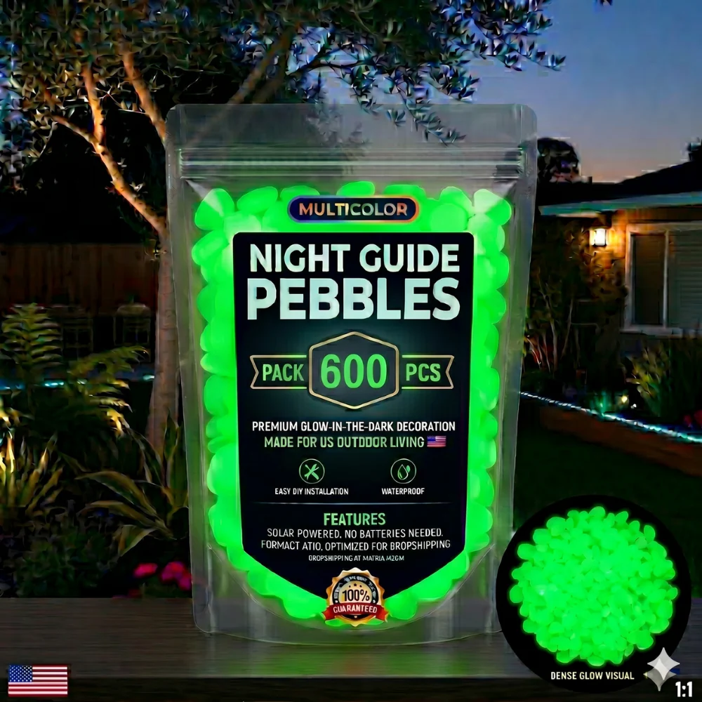 💥LAST DAY SALE 50%OFF💥🌈Colorful Glow-in-the-Dark Garden Stones - Image 23