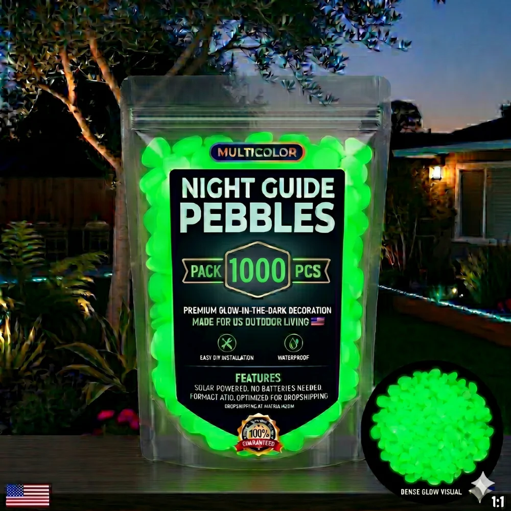 💥LAST DAY SALE 50%OFF💥🌈Colorful Glow-in-the-Dark Garden Stones - Image 24
