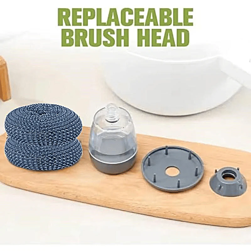 🧽 Comfort Grip Soap Dispensing Kitchen Scrub - Image 6