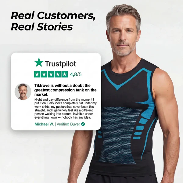 Tiktrove Compression Vest | Experience The Shift In Shape, Posture & Pride - Image 7