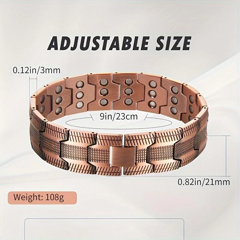 Copper magnetic bracelet——Relieve fatigue and promote blood circulation - Image 10