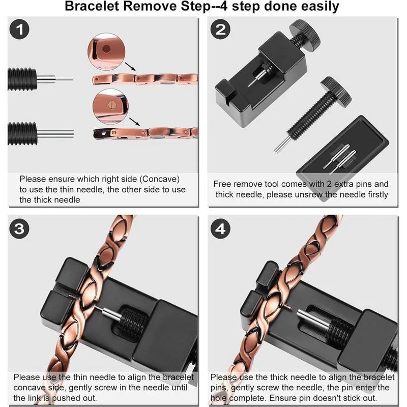 Copper magnetic bracelet——Relieve fatigue and promote blood circulation - Image 7