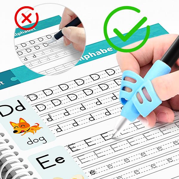Tiktrove Reusable Grooved Handwriting Workbook for Kids - Image 4