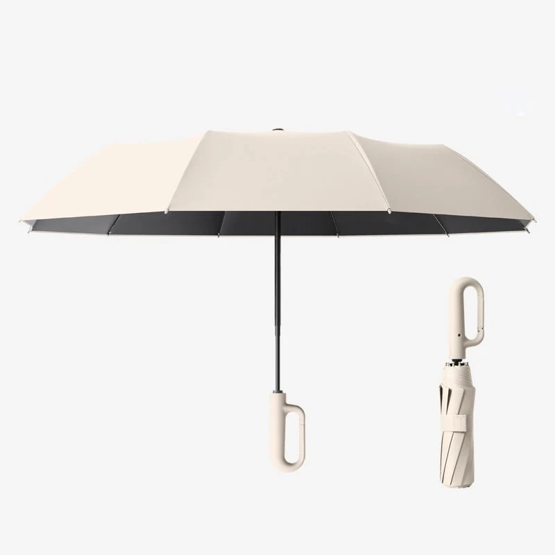 Creative Ring Buckle Windproof Reinforced Umbrella - Image 7