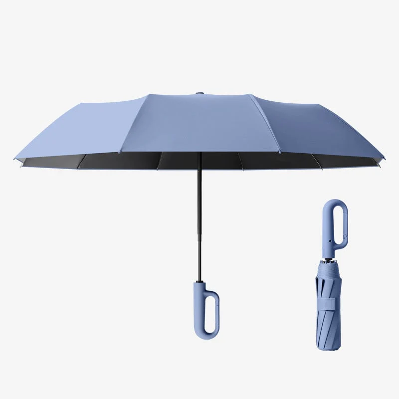 Creative Ring Buckle Windproof Reinforced Umbrella - Image 9