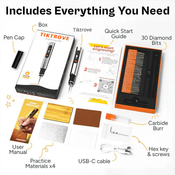 Tiktrove engraving pen - Image 4