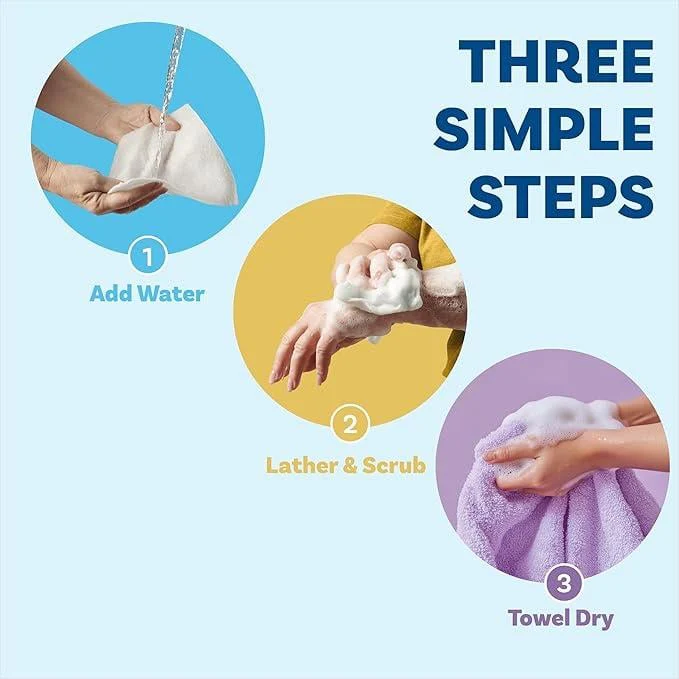 🏆Flash Sale⚡ 50K+  🌈Disposable Rinse-Free Bathing Wipes🧼 - Image 3