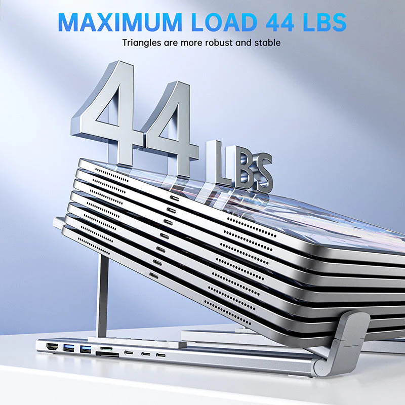 š„HOT SALEš„Limited-time offer-USB-C Docking Station Laptop Stand with 4K HDMI - Image 7