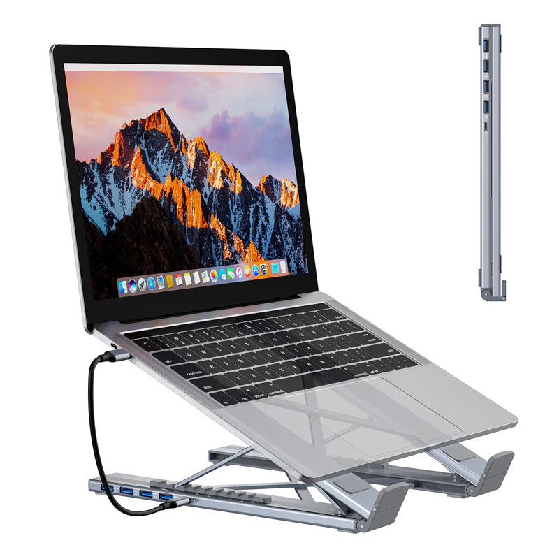 š„HOT SALEš„Limited-time offer-USB-C Docking Station Laptop Stand with 4K HDMI - Image 9