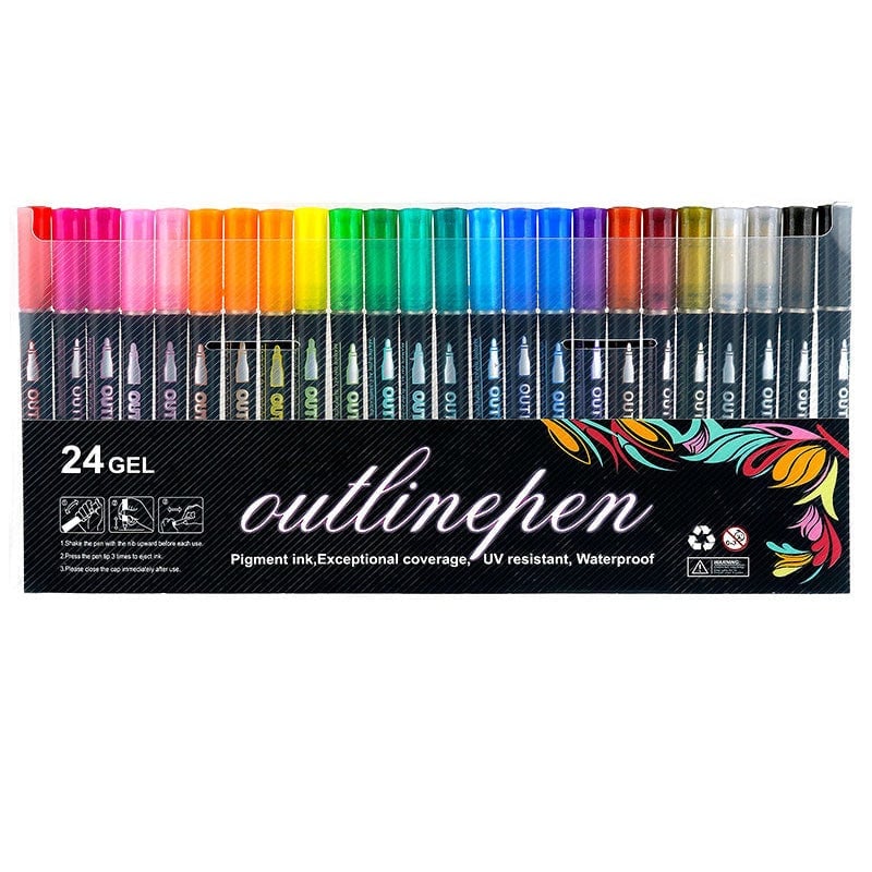 Dreamy Sparkle Dual-Line Contour Pen - Image 10