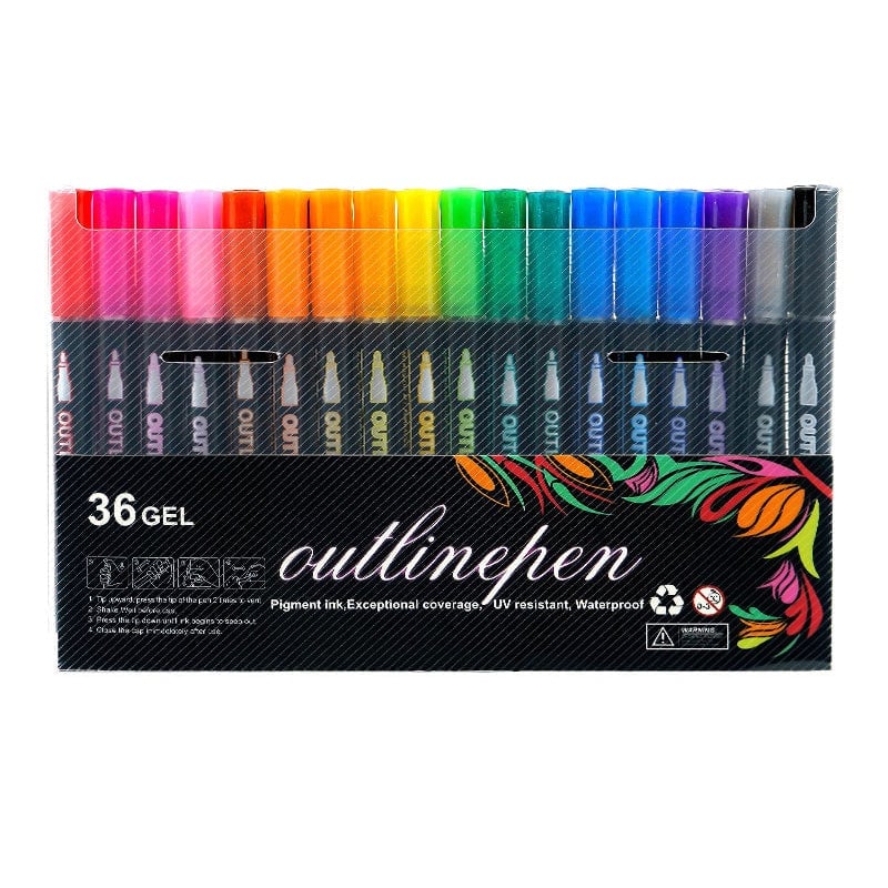 Dreamy Sparkle Dual-Line Contour Pen - Image 11