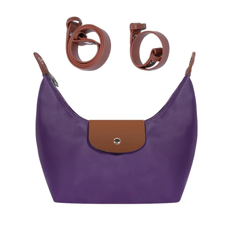 ⚡🔥Fashion Crescent Bag Lightweight Durable Nylon Handbag with Adjustable Strap Satchel - Image 5
