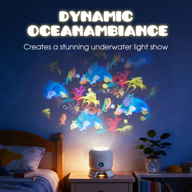 Dynamic Rotating LED Projector Light - Image 3