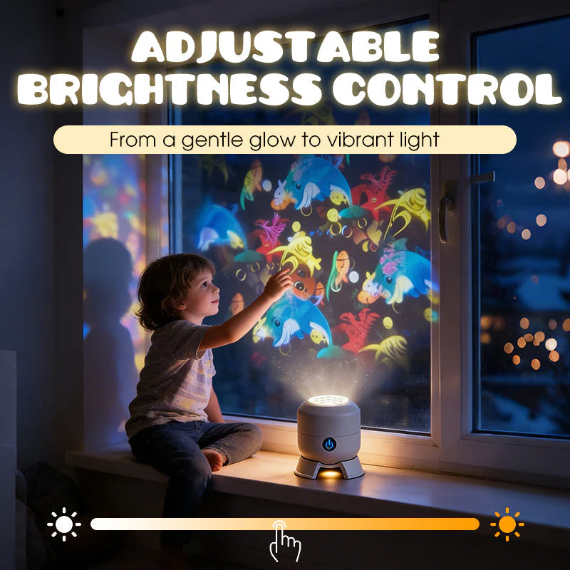 Dynamic Rotating LED Projector Light - Image 4