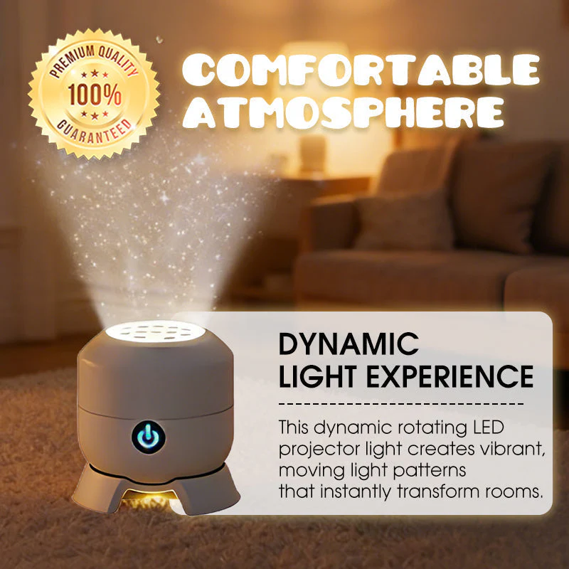 Dynamic Rotating LED Projector Light - Image 5