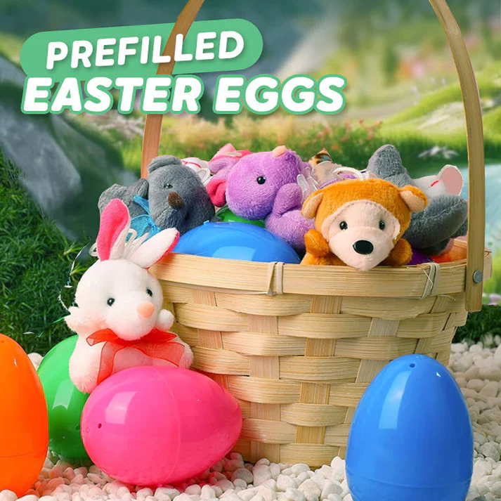 🔥Plush Animals Pre-Filled Easter Eggs (1 Set 36 Pcs ) - Image 3