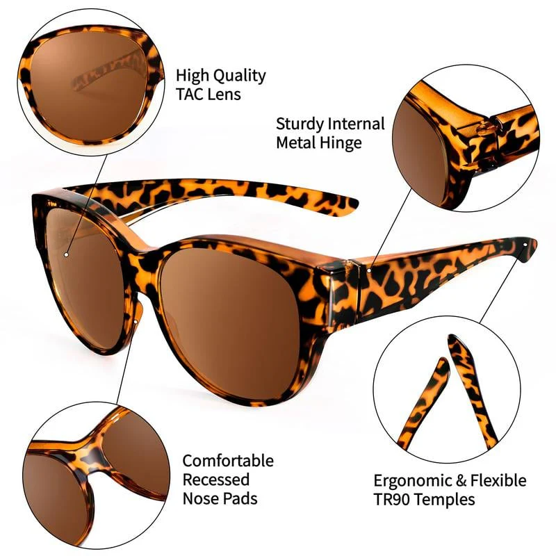 🎉LAST DAY - BUY 1 GET 1 FREE😎2026 New Polarized UV400 Protection Trendy Round Cat-eye Sunglasses 🕶️ - Image 2
