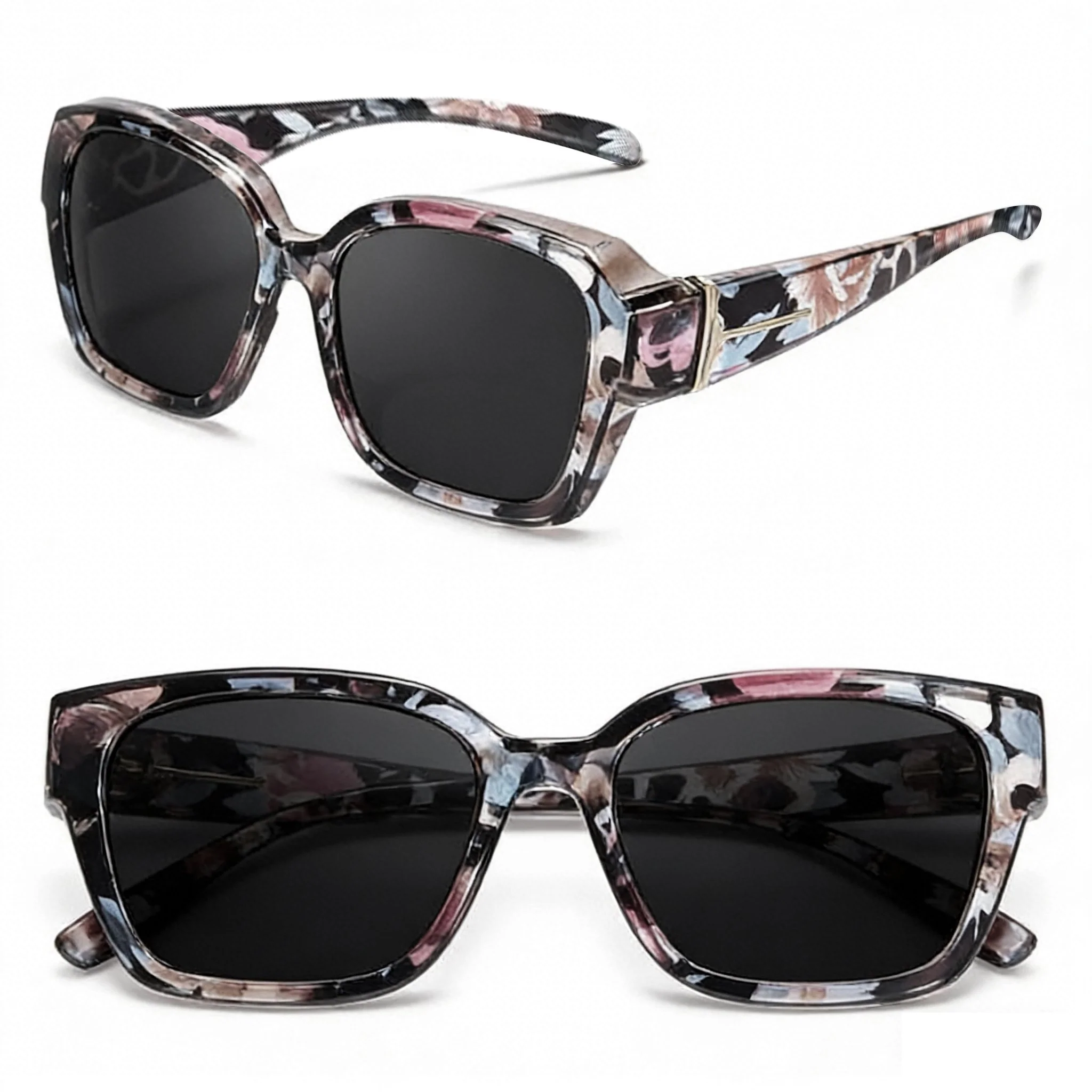 🎉LAST DAY - BUY 1 GET 1 FREE😎2026 New Polarized UV400 Protection Trendy Round Cat-eye Sunglasses 🕶️ - Image 3