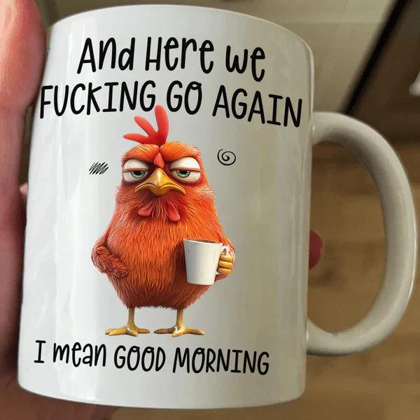 ?F-Caw-F Funny Chicken Mug - Image 21