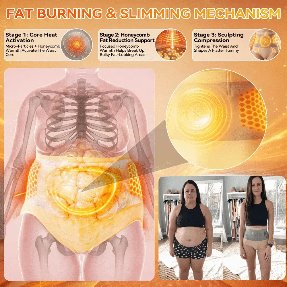Official Brand Store | 🛡️2026 Moringa & Berberine 4-in-1 Micro-Particle Shaping & Fat Burning Shorts - Image 3