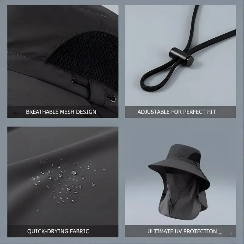 UV Protection Outdoor Fisherman's Hat - Image 10