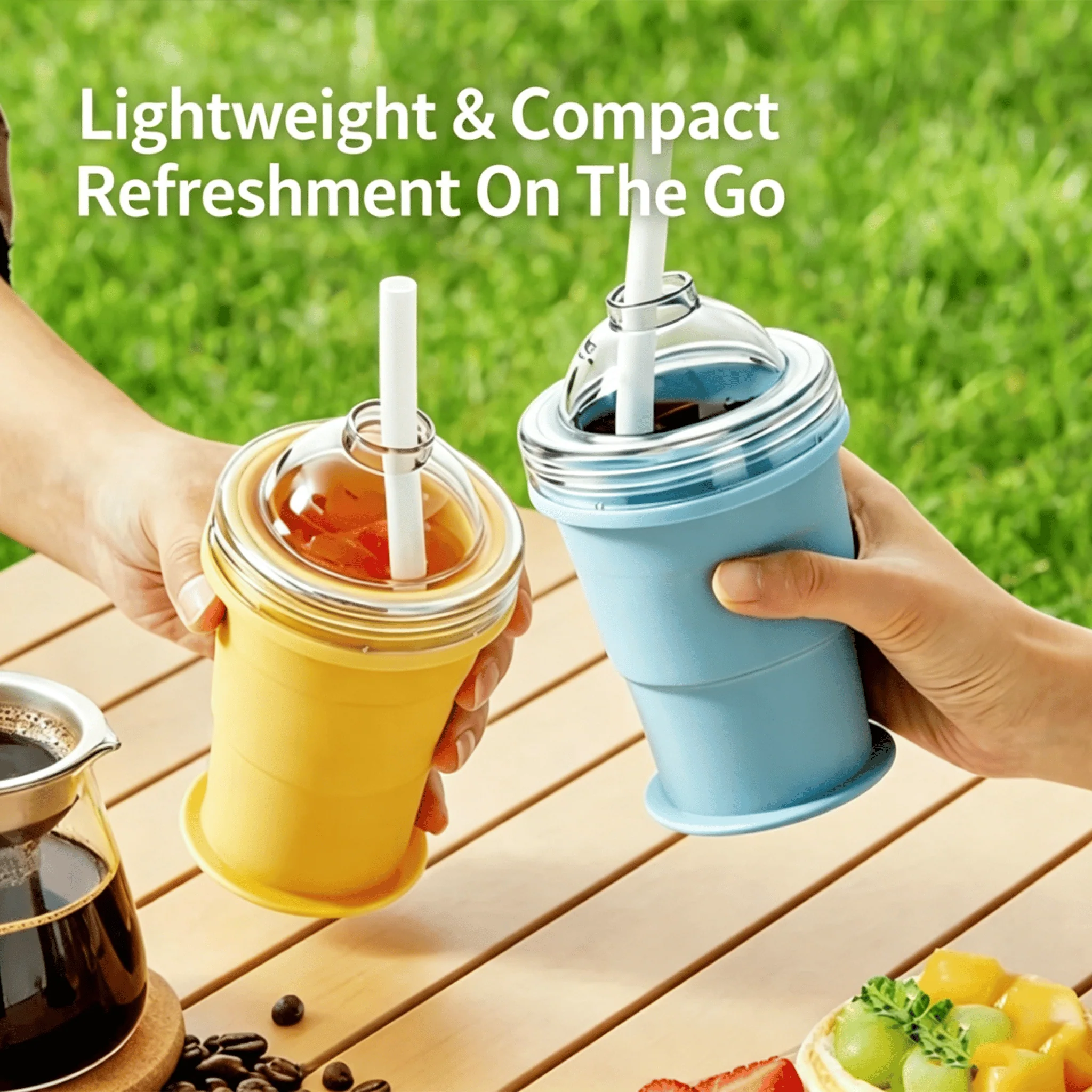 🧊 Foldable Silicone Ice Ball Drink Cup - Image 8