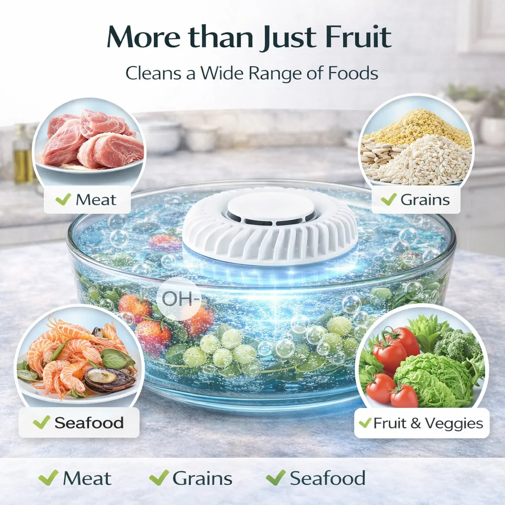 🥬 Fruit & Vegetable Washer – Removes Pesticides & Bacteria, No Chemicals Needed - Image 5
