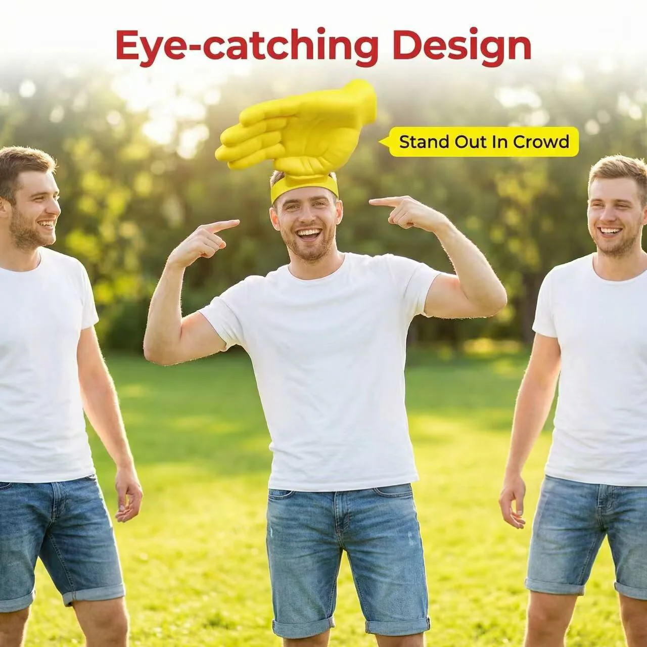 😂 Palm-Sized Sun Hat – Wear Fun, Steal the Spotlight! - Image 6