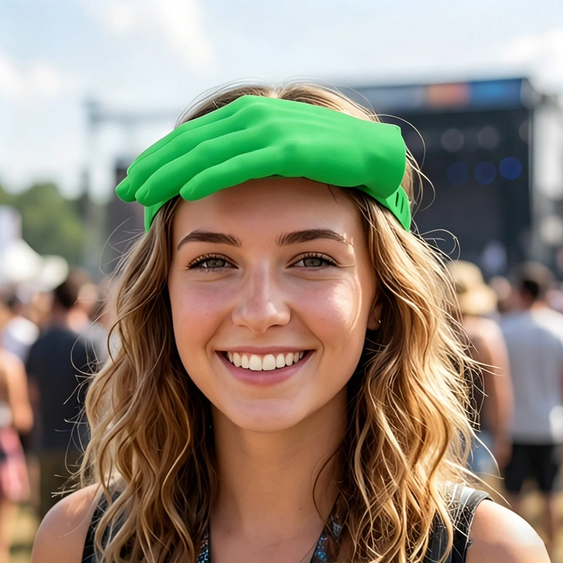 😂 Palm-Sized Sun Hat – Wear Fun, Steal the Spotlight! - Image 9